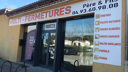 Multi-Fermetures Père Et Fils, Magasin de Fenêtres à Pégomas