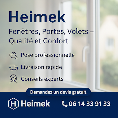 Heimek, Magasin De Fenêtres à Senlis