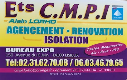 CMPI Lorho Alain, Magasin de Fenêtres à Lisieux